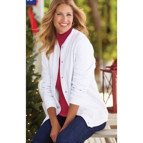 blair snap front fleece jacket